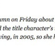 <em>New York Times</em> Regrets Calling Cathy A Sad Unmarried